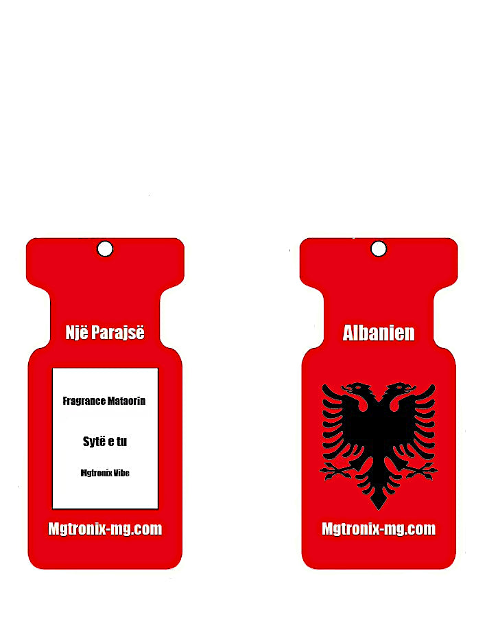 Albanien Duftanhänger - Mgtronix-mg