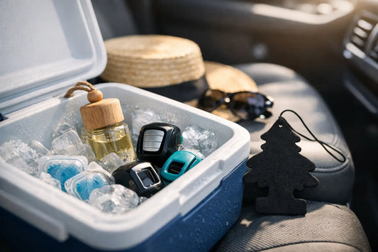 Wie du Autoduft im Sommer richtig lagerst