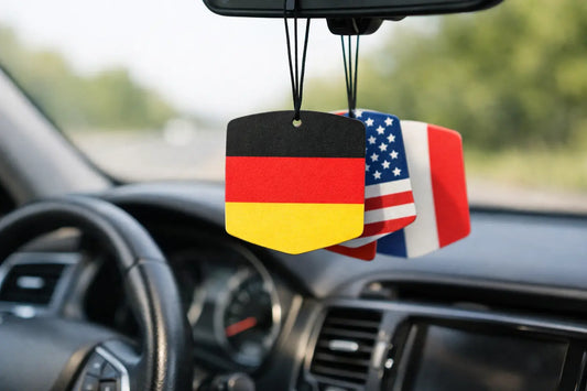 Autoduft mit Länder Flagge richtig wählen