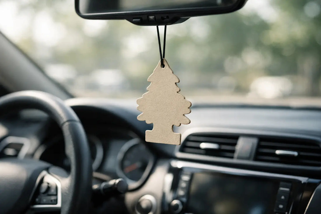 Duftanhänger im Auto richtig befestigen